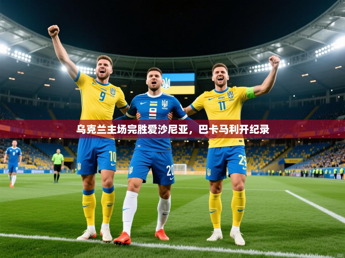 2026米兰体育app官网下载乌克兰主场完胜爱沙尼亚，巴卡马利开纪录  第3张